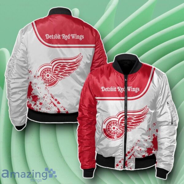 Detroit Red Wings Bomber 3D Beautiful Gift For Everyone Product Photo 1