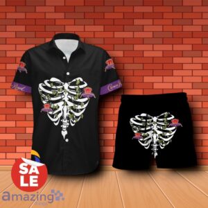 Diet Coke Chest Bone Summcer Halloween Hawaiian Shirt & Shorts For Men Gift Ideas - Diet Coke Chest Bone Summcer Halloween Hawaiian Shirt & Shorts For Men Gift Ideas 2