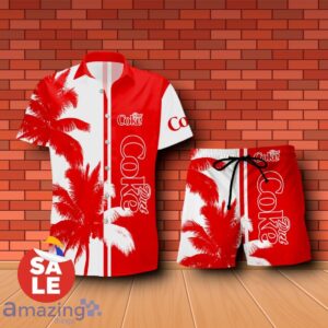 Diet Coke Palm Tree Hawaiian Shirt & Shorts For Men Gift Ideas - Diet Coke Palm Tree Hawaiian Shirt & Shorts For Men Gift Ideas 1