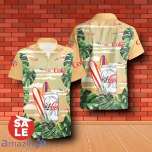 Diet Coke Surfboard Tropical Forest Hawaiian Shirt & Shorts For Men Gift Ideas Product Photo 1