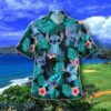 Disney Stitch Hawaiian Shirt Tropical Flower Pattern Gift For Beach Trip Impressive Gift