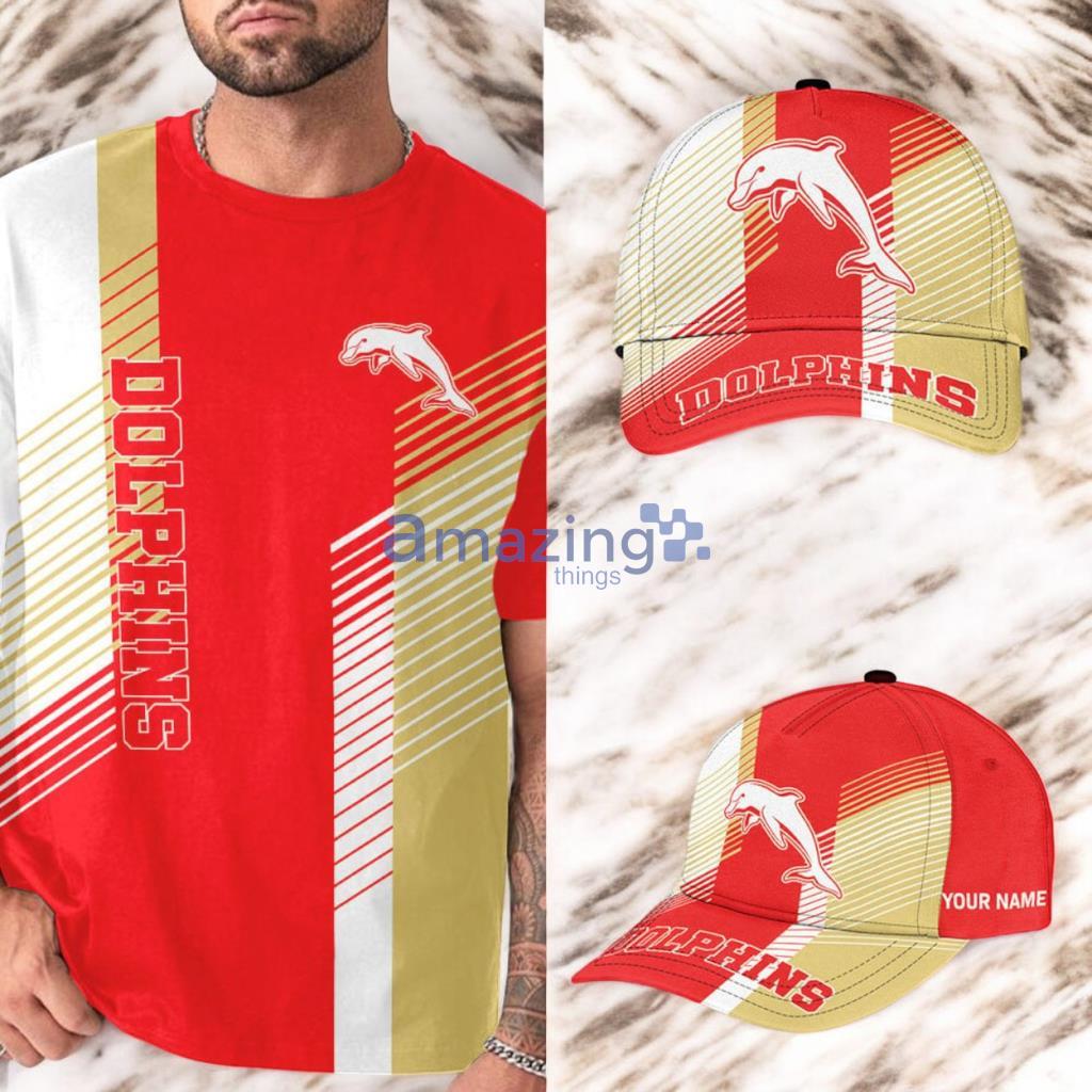 Dolphins Combo NRL Personalized Classic Classic Cap 3D For Fan image Dolphins Combo NRL Personalized Classic Classic Cap 3D For Fan Product Photo 1