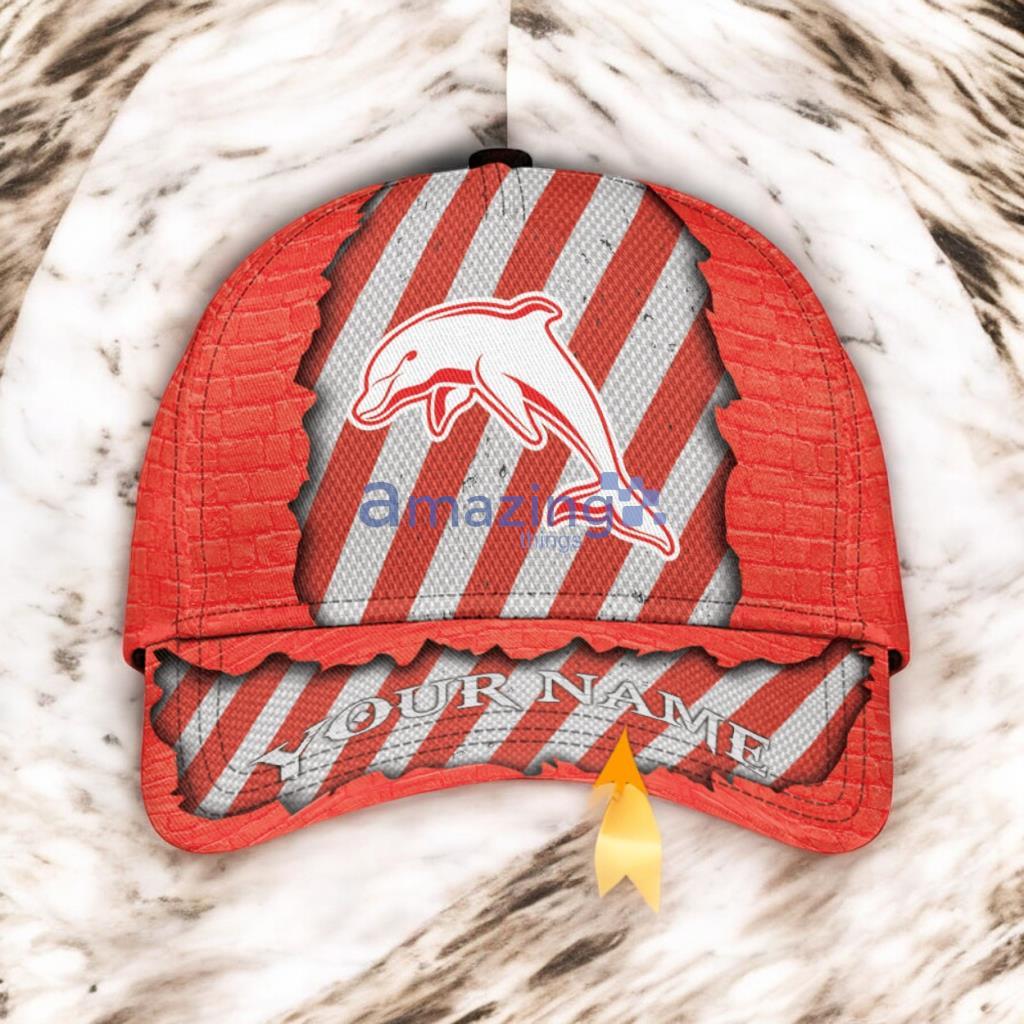 Dolphins Personalized NRL Classic Classic Cap 3D For Fan image Dolphins Personalized NRL Classic Classic Cap 3D For Fan Product Photo 1
