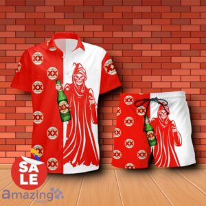 Dos Equis Death Halloween Hawaiian Shirt & Shorts Special Gift Product Photo 2