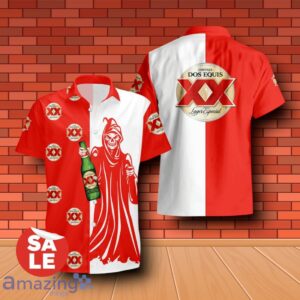 Dos Equis Death Halloween Hawaiian Shirt & Shorts Special Gift Product Photo 1