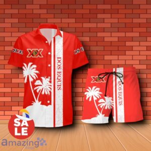 Dos Equis Palm Tree Summer Hawaiian Shirt & Shorts Special Gift image Dos Equis Palm Tree Summer Hawaiian Shirt & Shorts Special Gift Product Photo 2