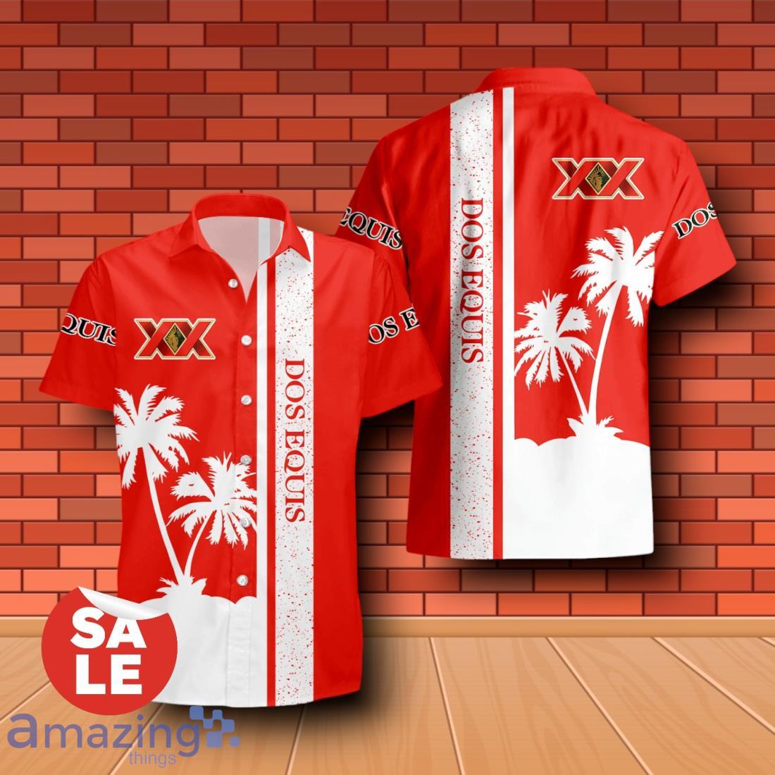 Dos Equis Palm Tree Summer Hawaiian Shirt & Shorts Special Gift image Dos Equis Palm Tree Summer Hawaiian Shirt & Shorts Special Gift Product Photo 1