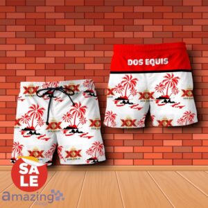 Dos Equis Summer Beach Hawaiian Shirt & Shorts Special Gift Product Photo 1