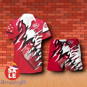 Dr Pepper Monster Claw Hawaiian Shirt & Shorts Special Gift Product Photo 1