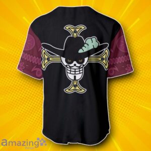 Dracule Mihawk Baseball Jersey One Piece Baseball Jersey Unique Gift Product Photo 2
