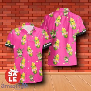 Dunkin Donuts Funy Hawaiian Shirt & Shorts Special Gift Product Photo 2