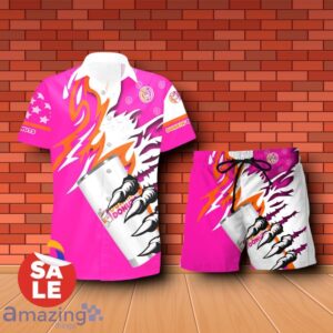 Dunkin Donuts Monster Claw Hawaiian Shirt & Shorts Special Gift Product Photo 1