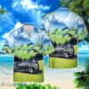 Durango & Silverton Railroad # 486 steam locomotive 3D Printed Hawaiian Shirt