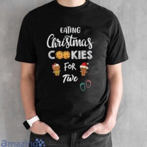 Eating Christmas Cookies For Two T-Shirt - Black Unisex T-Shirt