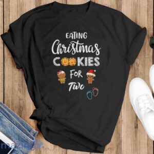 Eating Christmas Cookies For Two T-Shirt - Black T-Shirt