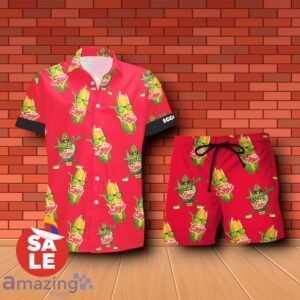 Eggo Funy Combo Hawaiian Shirt & Shorts For Men Women Product Photo 2