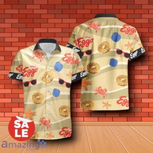 Eggo Summer Seafood Combo Hawaiian Shirt & Shorts For Men Women Product Photo 2