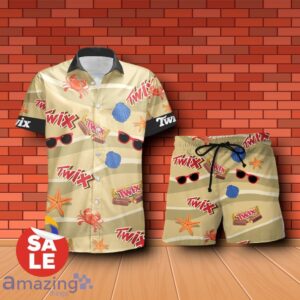 Eggo Summer Seafood Combo Hawaiian Shirt & Shorts For Men Women Product Photo 1