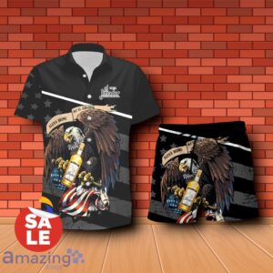 El Jimador Eagle American Flag Combo Hawaiian Shirt & Shorts For Men Women Product Photo 2