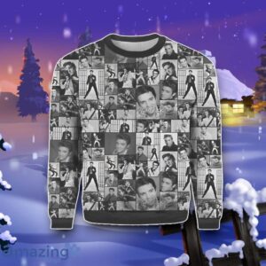 Elvis Presley Ugly 3D Sweater Style Gift For Men Women Product Photo 2