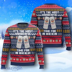 Erdinger It’s The Most Wonderful Time For A Beer Ugly Christmas Sweater New Design image Erdinger It’s The Most Wonderful Time For A Beer Ugly Christmas Sweater New Design Product Photo 3