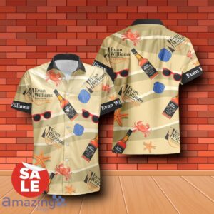 Evan Williams Summer Seafood Combo Hawaiian Shirt & Shorts For Men Women Product Photo 2