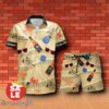 Evan Williams Summer Seafood Combo Hawaiian Shirt & Shorts For Men Women