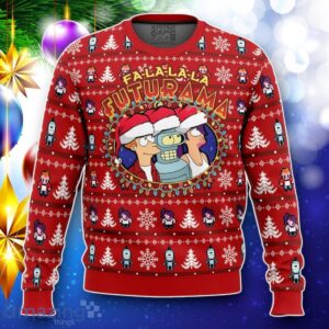 Fa-La-La-La Futurama Ugly Christmas Sweater Best Gift Product Photo 1