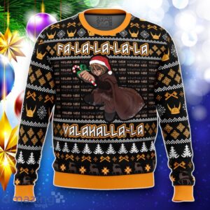 Falalala Valahalla Vinland Saga Christmas Sweater- Product Photo 1