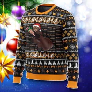 Falalala Valahalla Vinland Saga Christmas Sweater- Product Photo 2
