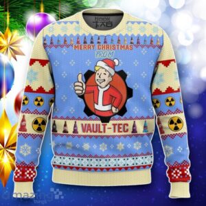 Fallout Merry Christmas From Vault-Tech Ugly Sweater Best Gift Product Photo 1