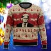 False The Office Ugly Christmas Sweater Best Gift