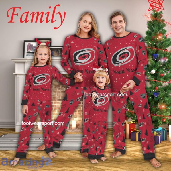 Family Team Carolina Hurricanes Pajamas Set Family Christmas For Adult - Family Team Carolina Hurricanes Pajamas Set Family Christmas For Adult