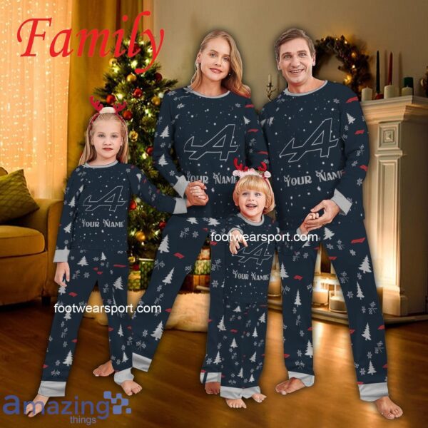 Family Team F1 Racing BWT Alpine F1 Team Christmas Family Pajamas Set For Men Women Kid - Family Team F1 Racing BWT Alpine F1 Team Christmas Family Pajamas Set For Men Women Kid