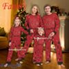 Family Team F1 Racing MoneyGram Haas F1 Team Christmas Pajamas Set Family For Men Women Kid