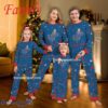 Family Team Los Angeles Dodgers Christmas Pajamas Set Family For Men Women Kid