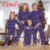 Family Team LSU Tigers Christmas Family Pajamas Set For Men Women Kid