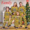 Family Team marquette golden eagles Christmas Family Pajamas Set For Adult