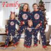 Family Team New York Yankees Christmas Family Pajamas Set For Men Women Kid