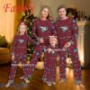 Family Team North Carolina Central Eagles Christmas Pajamas Set Family For Men Women Kid