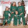 Family Team Ohio Bobcats Christmas Family Pajamas Set For Men Women Kid