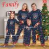 Family Team Oklahoma City Thunder Christmas Family Pajamas Set For Adult