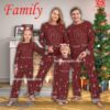 Family Team Oklahoma Sooners Christmas Family Pajamas Set For Adult
