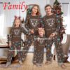 Family Team St Bonaventure Bonnies Christmas Family Pajamas Set For Men Women Kid