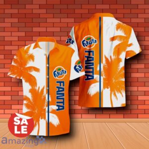 Fanta Palm Tree Combo Hawaiian Shirt & Shorts For Men Women Product Photo 2