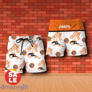 Fanta Summer Beach Combo Hawaiian Shirt & Shorts For Men Women Product Photo 2