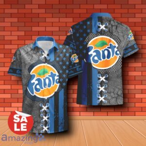 Fanta USA Flag Combo Hawaiian Shirt & Shorts For Men Women Product Photo 2