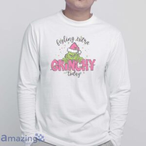 FEELING GRINCHY SHIRT Feeling Extra Grinchy Today Christmas Shirt, Grinch Shirt image FEELING GRINCHY SHIRT - Feeling Extra Grinchy Today Christmas Shirt, Grinch Shirt - White Sweatshirt