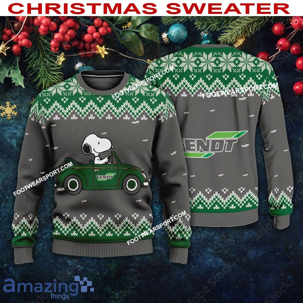Fendt Tractor Snoopy Driving A Car Christmas 3D Sweater For Men Women image Fendt Tractor Snoopy Driving A Car Christmas 3D Sweater For Men Women - Fendt Tractor Snoopy Driving A Car Christmas 3D Sweater For Men Women