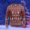 FIRE DEPT Firefighter Ugly Christmas Sweater Style Gift Red Custom Sweatshirt